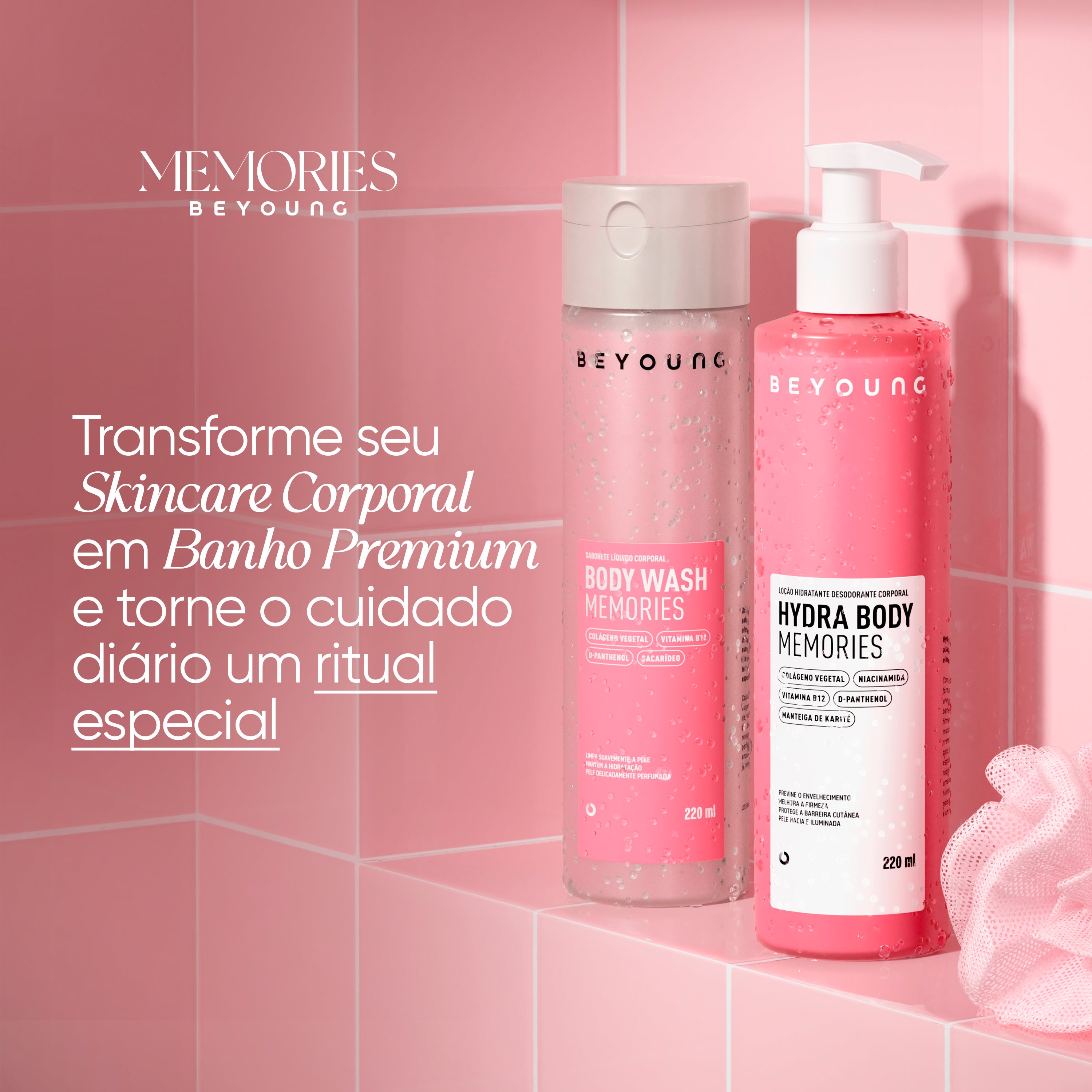 Kit Banho Premium Memories