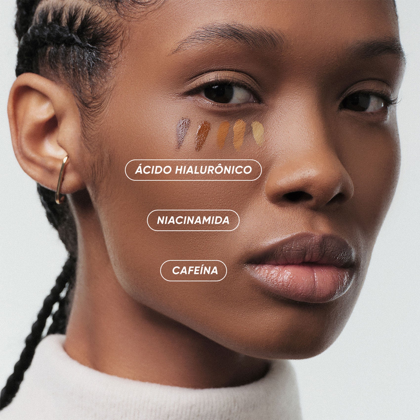 Corretivo líquido Matte com Ácido hialurônico