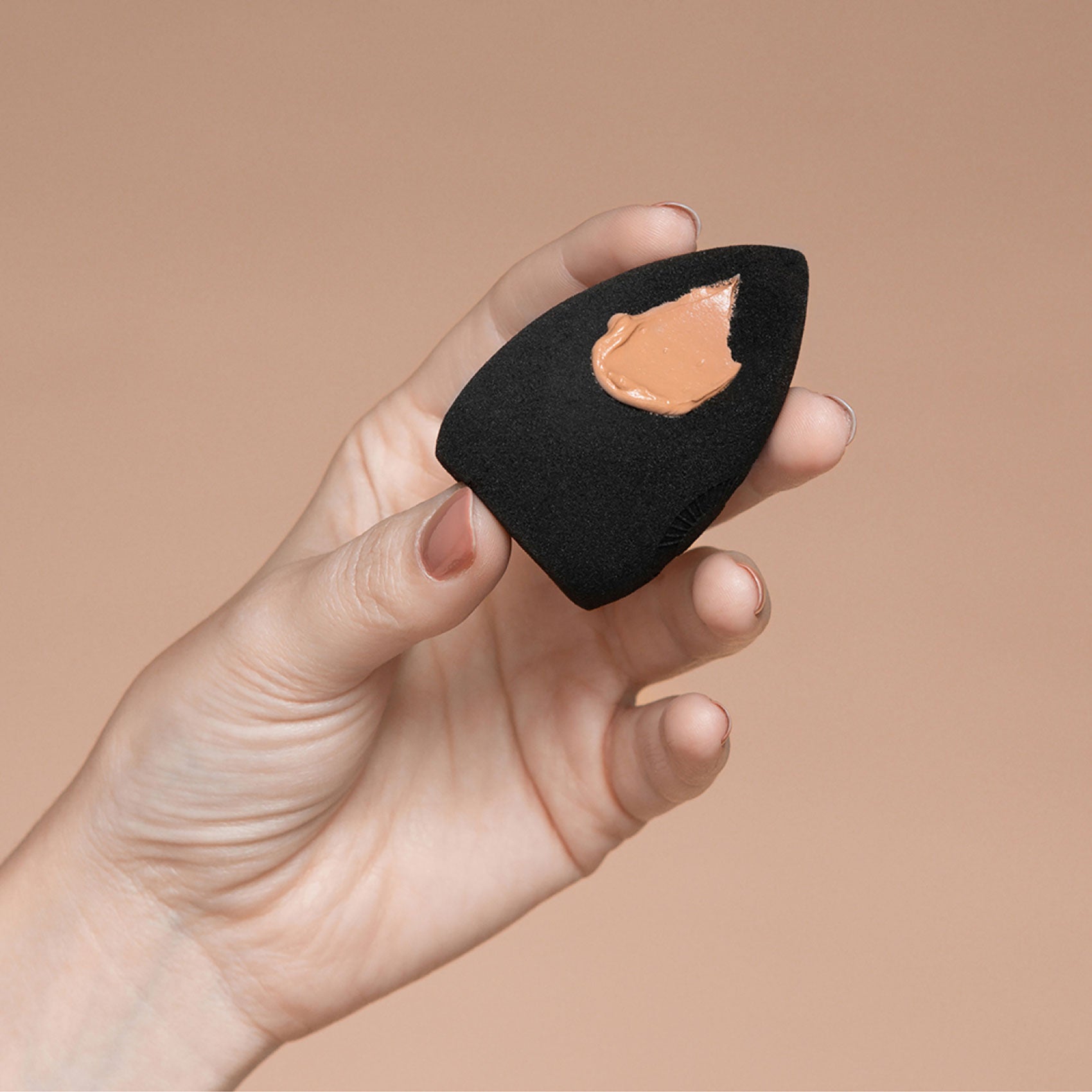 Esponja para maquiagem 3 faces e 2 cortes