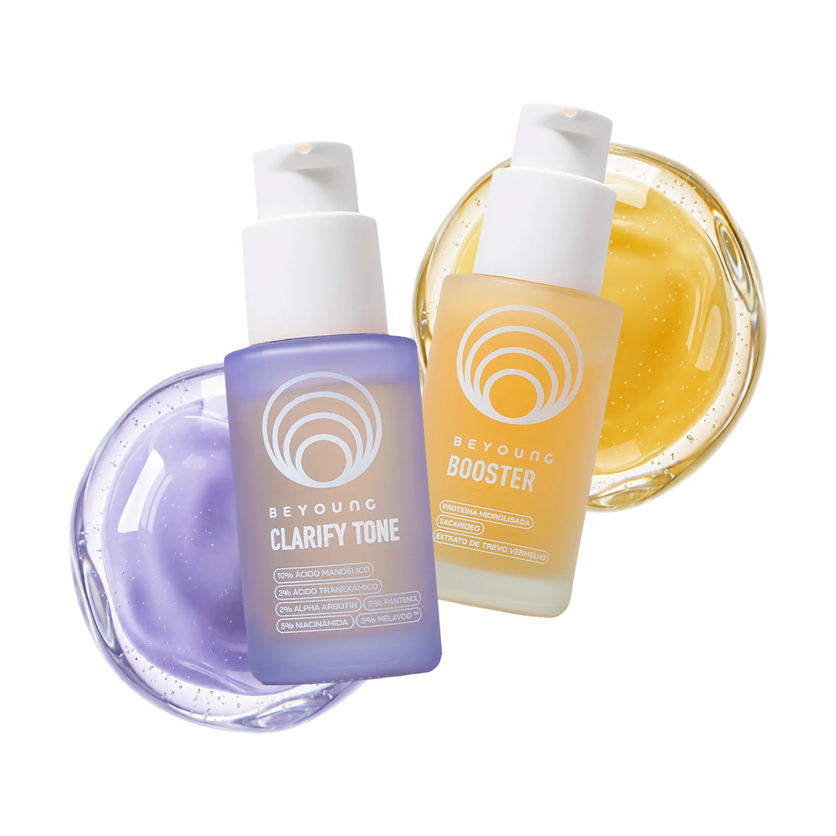 Kit Boosters Clareador Facial + Booster 3 em 1