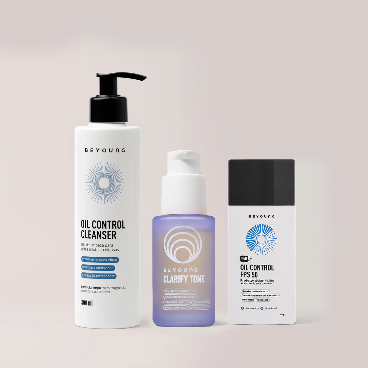 Kit Clareador + Oil control