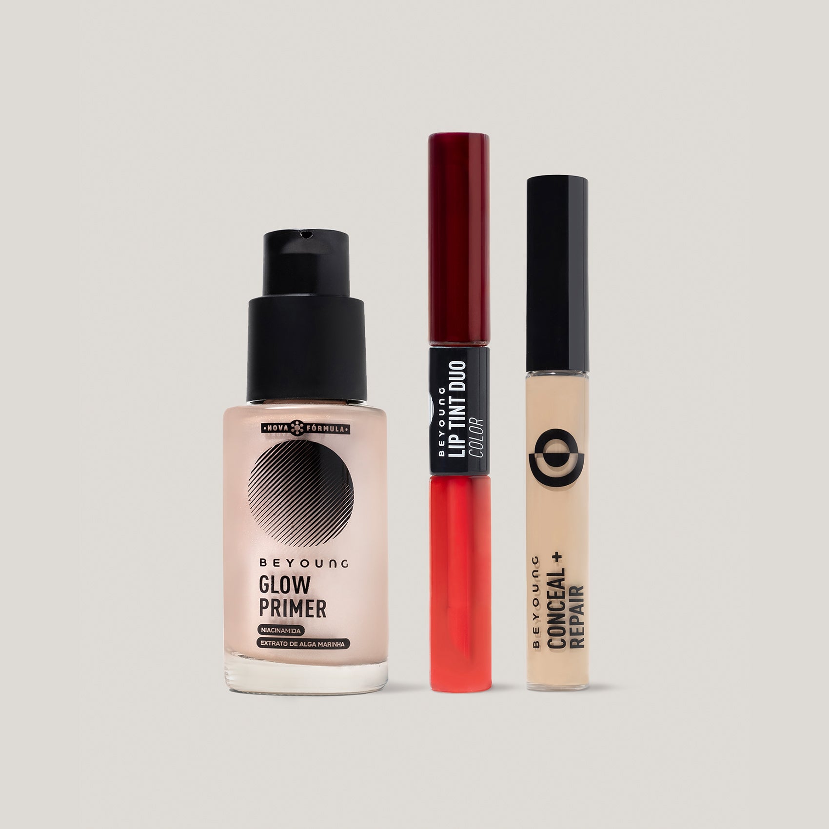 Kit Make Fresh_Aposte em uma make natural e prática com ativos de skincare para ficar pronta em apenas 3 minutos e ter a sua pele tratada e iluminada. Sabe aquele look para o dia a dia com cara de "saúde", viço e quase nada de esforço? Esse Kit te entrega exatamente isso!_66886293