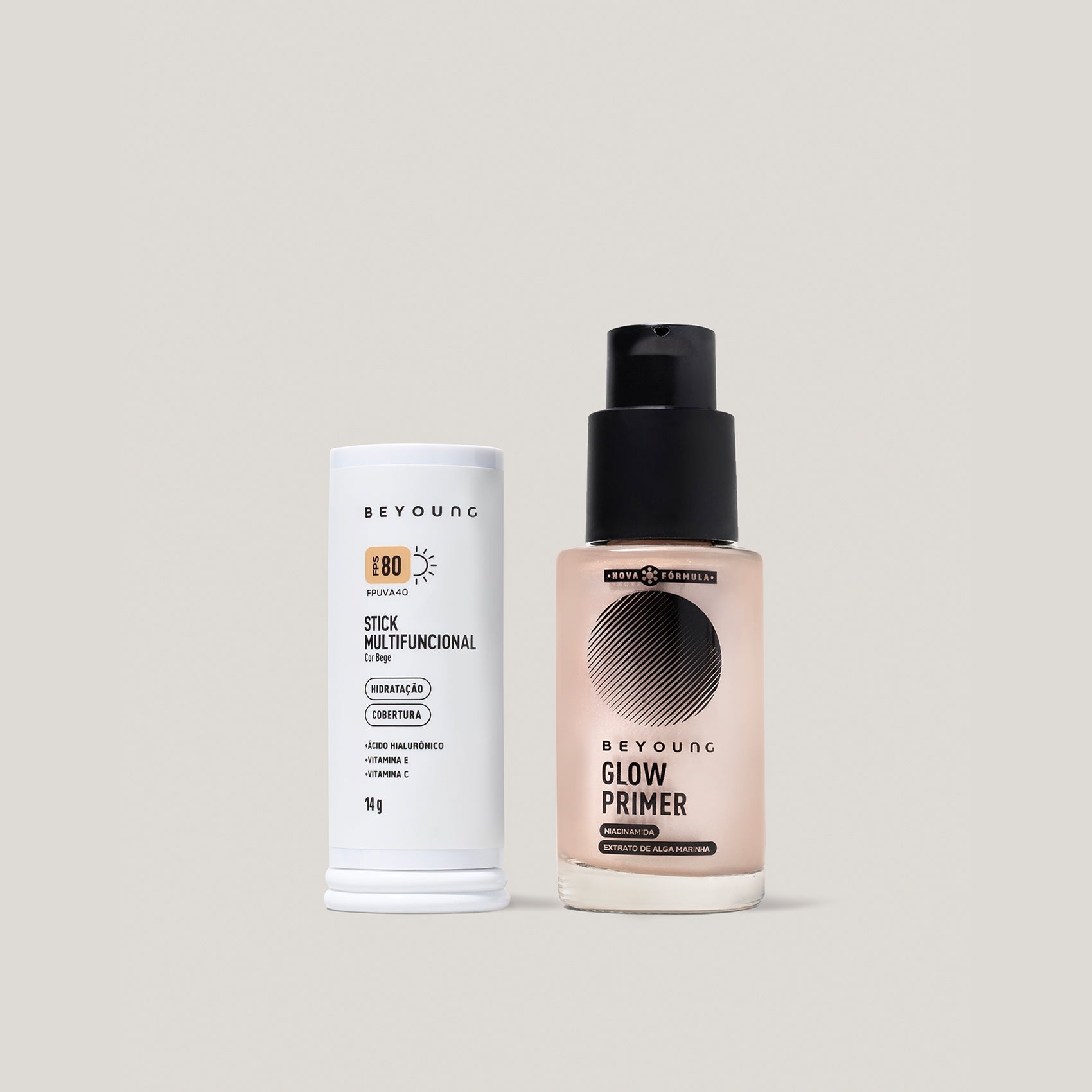 Kit Pele Perfeita em 2 Passos_Nesse kit você leva um Stick Multifuncional com Cor e garante alta proteção com FPS 80, hidratação intensa e resistência à água e ao suor, em uma fórmula leve com ativos de skincare, toque seco e acabamento aveludado. Para completar, escolha o seu Primer para uma make intacta o dia todo, além de efeito lifting, controle da oleosidade e um acabamento impecável. Dica: indicamos utilizar o Primer antes do Stick, ok?_44392239