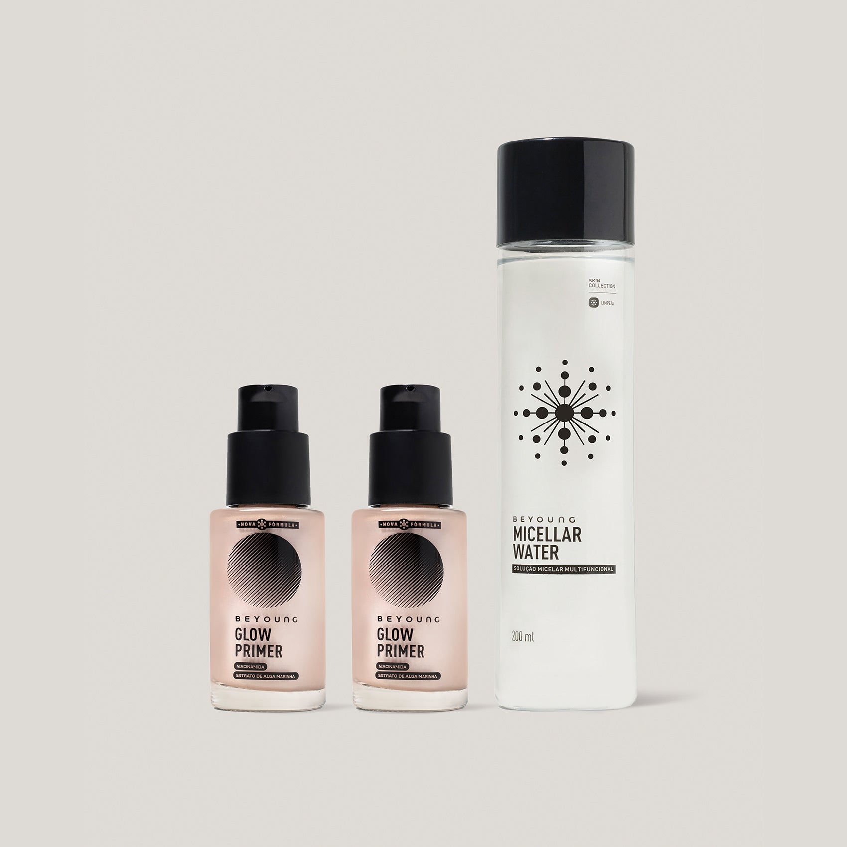 Kit Primer em Dobro + Água Micelar
