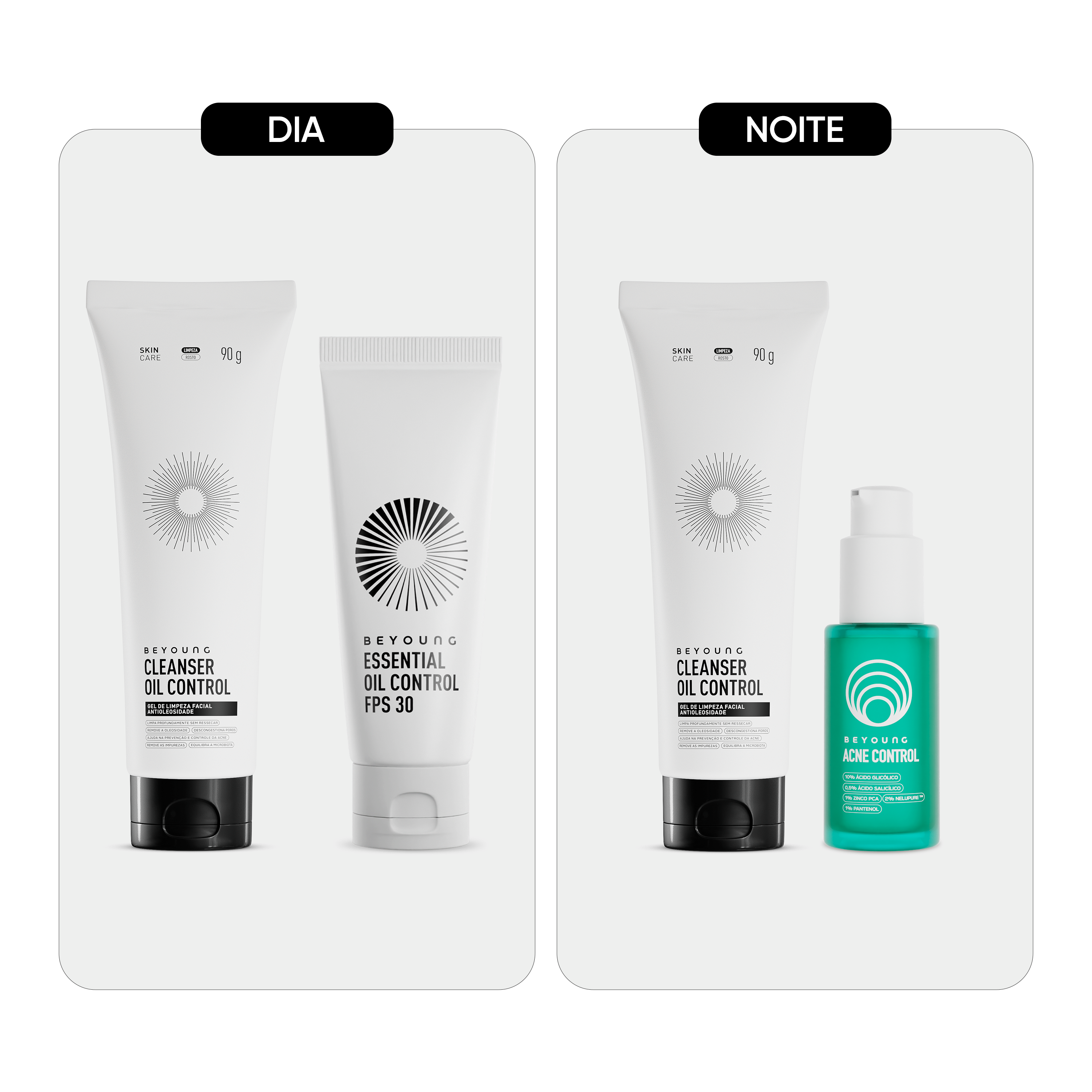 Kit Rotina Completa Ácido Glicólico + Salicílico