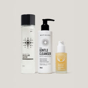 Kit Skincare Básico_Hora de apostar no básico que funciona para o seu skincare descomplicado.Esse é o passo a passo ideal para quem deseja uma rotina de skincare minimalista e multifuncional, com resultados surpreendentes. Reunimos os passos essenciais para conquistar uma pele mais bonita e saudável: Limpeza que não resseca a pele + Tratamento Rejuvenescedor e Antioxidante que mantém a pele hidratada enquanto controla a oleosidade e garante lifting imediato._18977754 