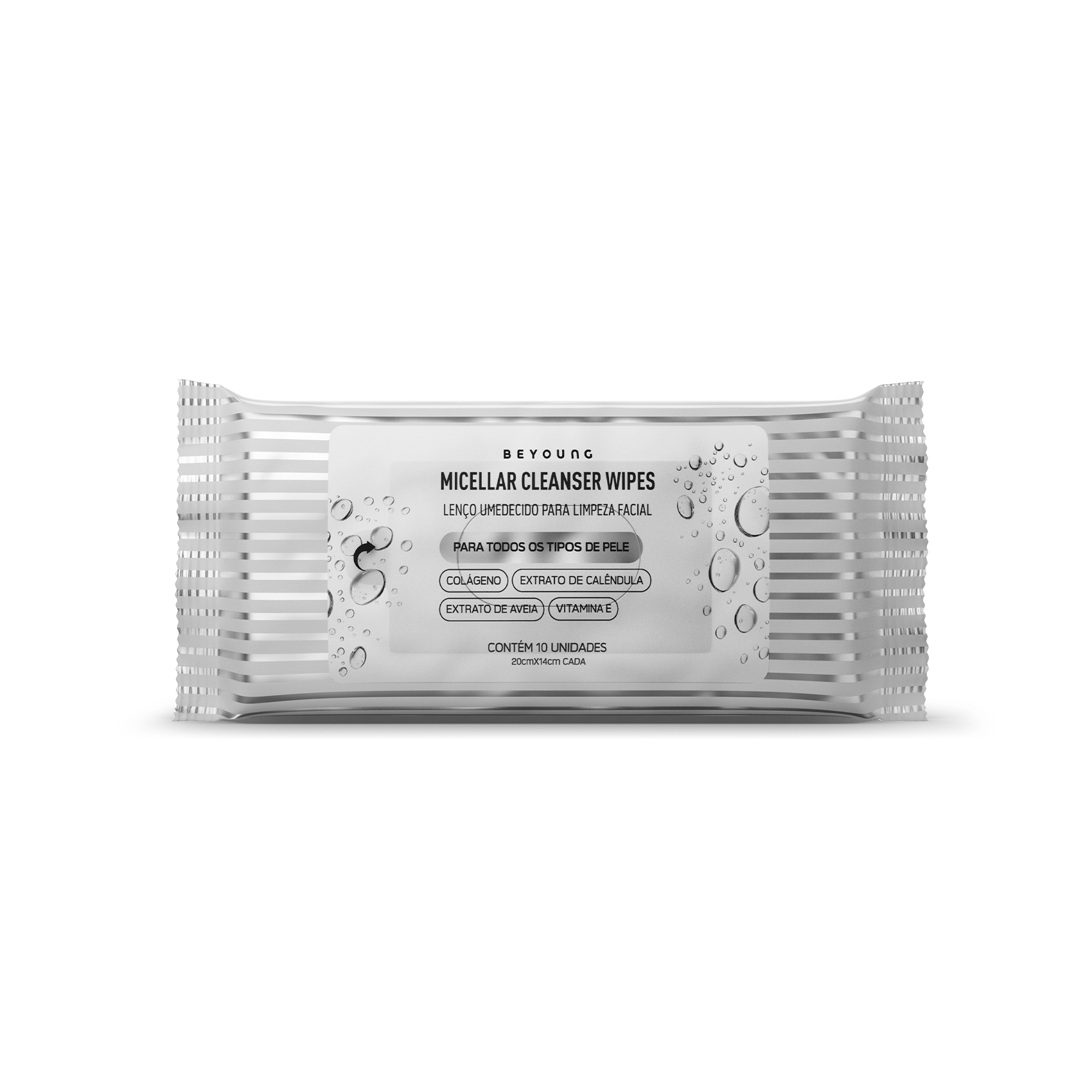 Lenço Umedecido para Limpeza Facial (100% off) - BEYOUNG_1_1_ 75236265