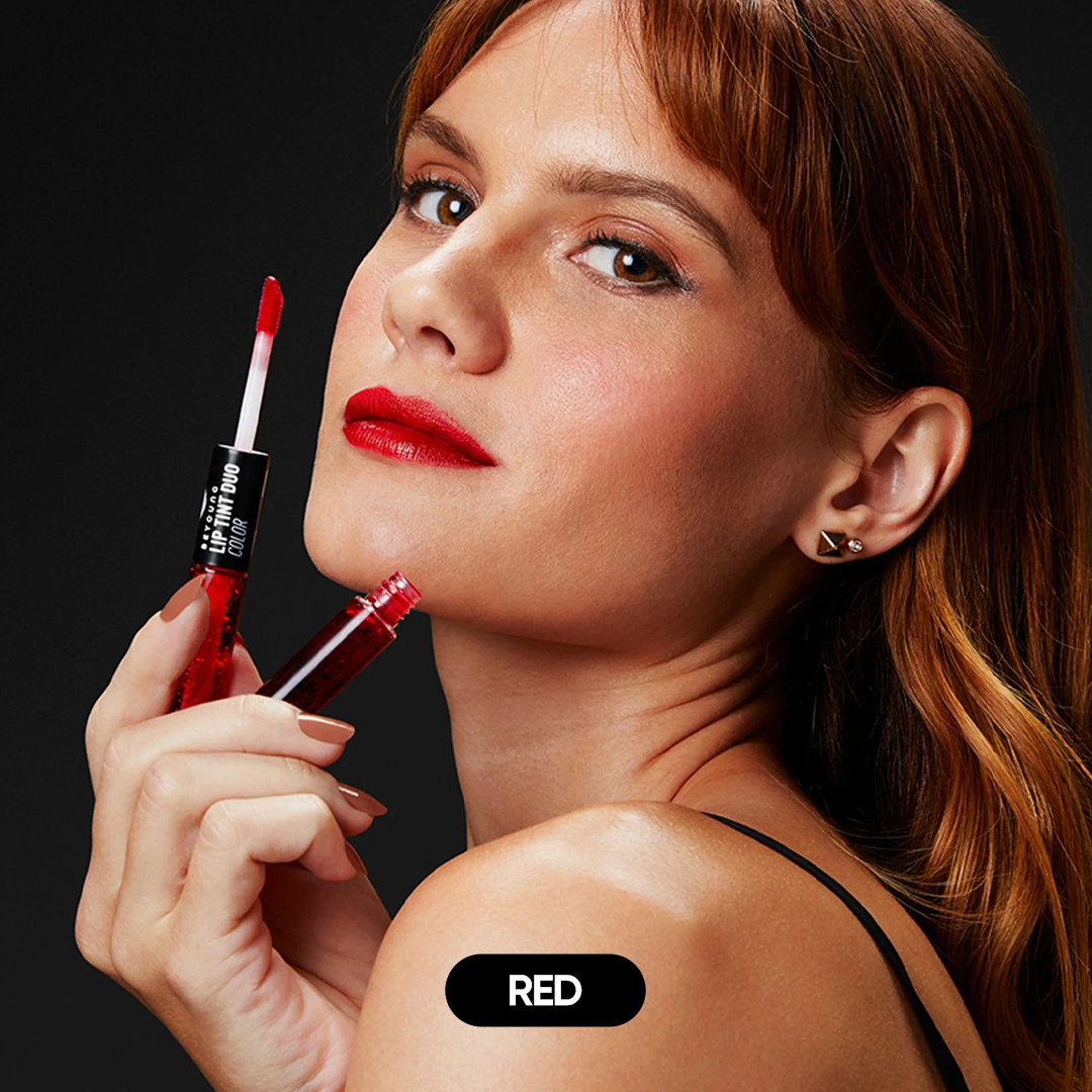 Lip tint com ácido hialurônico (duas cores)