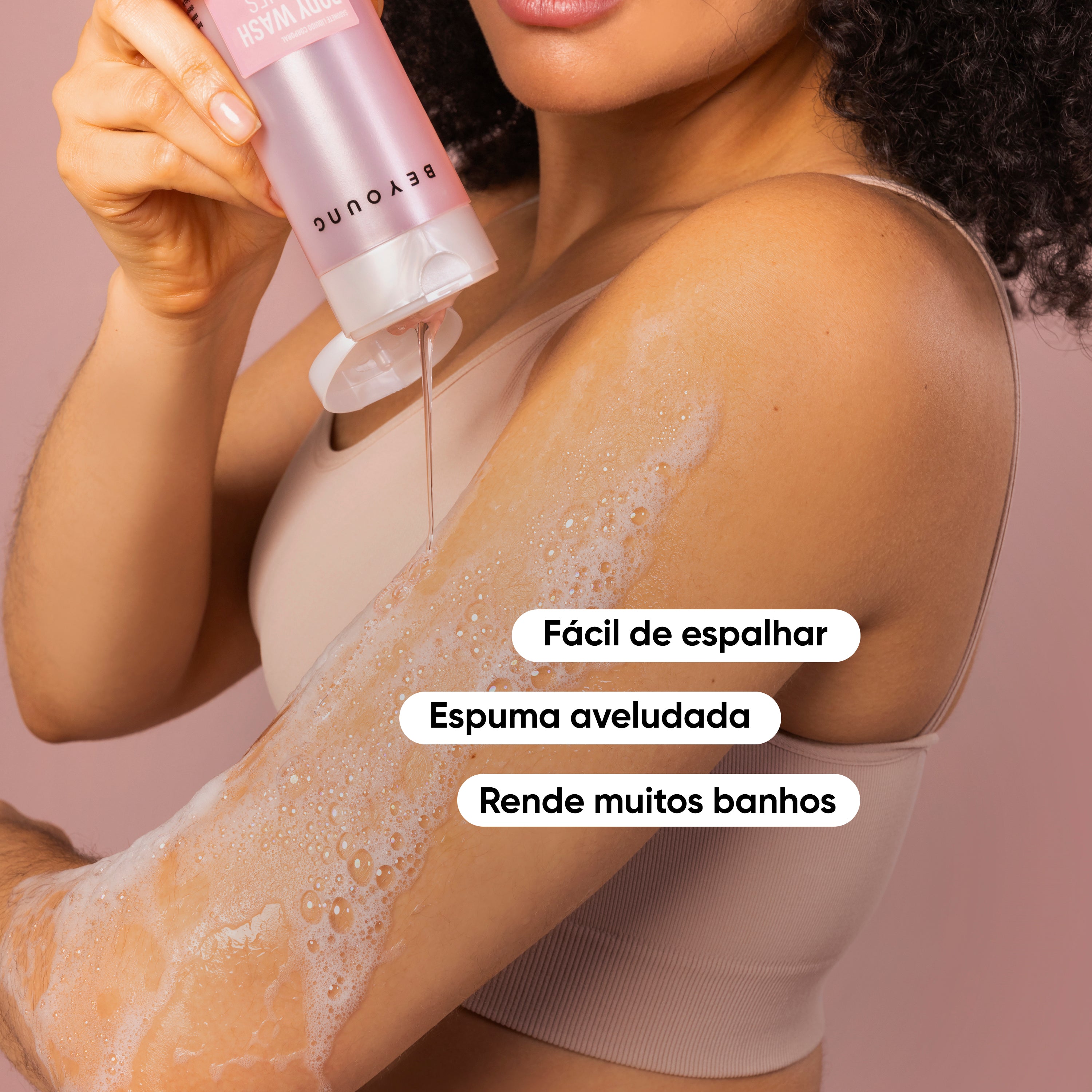 Sabonete líquido corporal com D-Panthenol + colágeno vegetal
