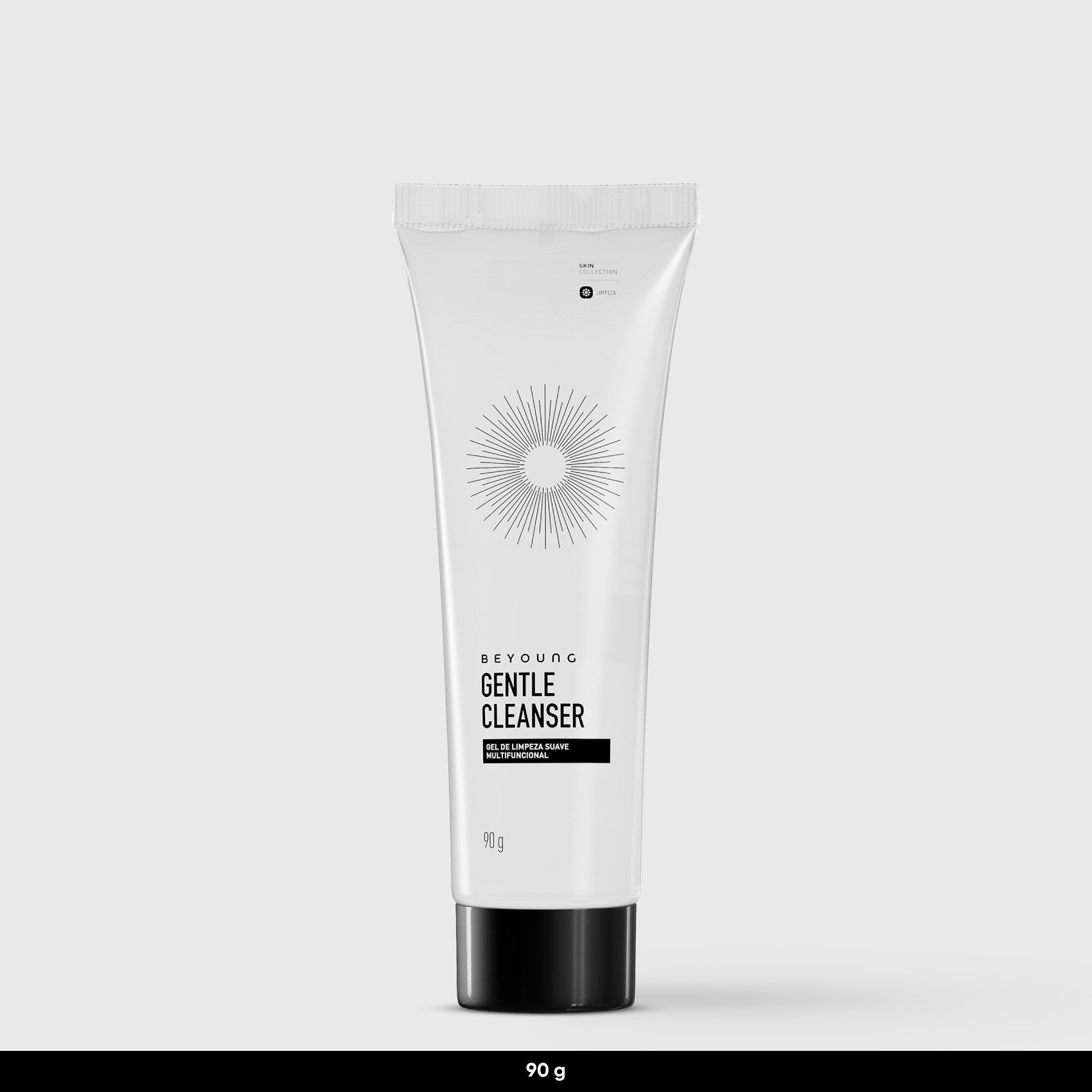 Gel de limpeza facial suave