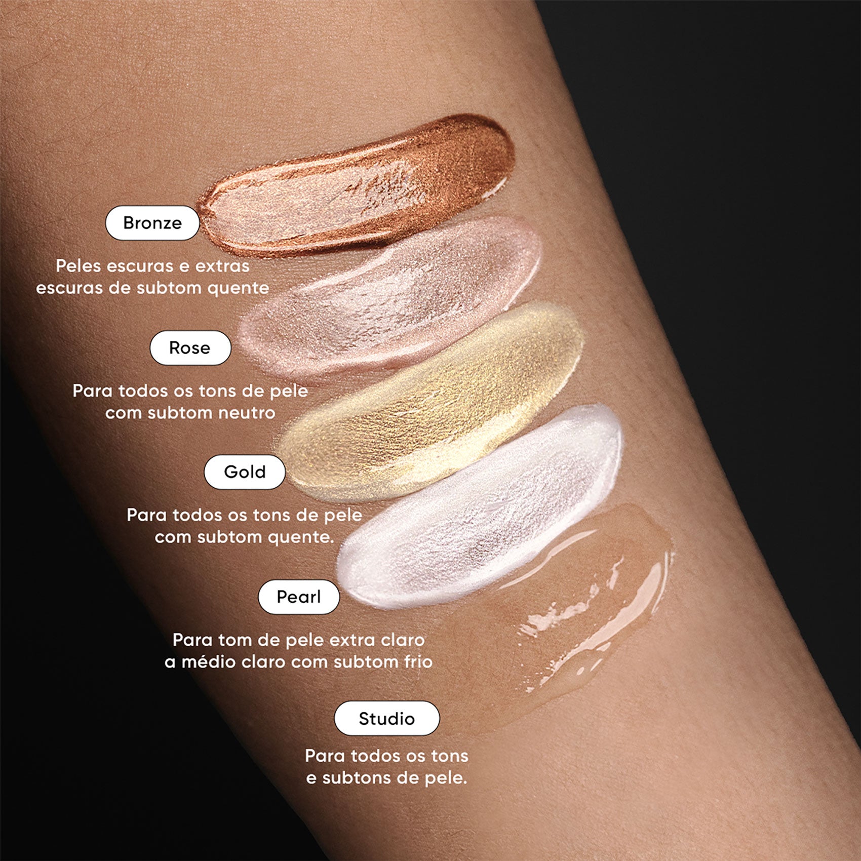 Primer facial com niacinamida e efeito lifting