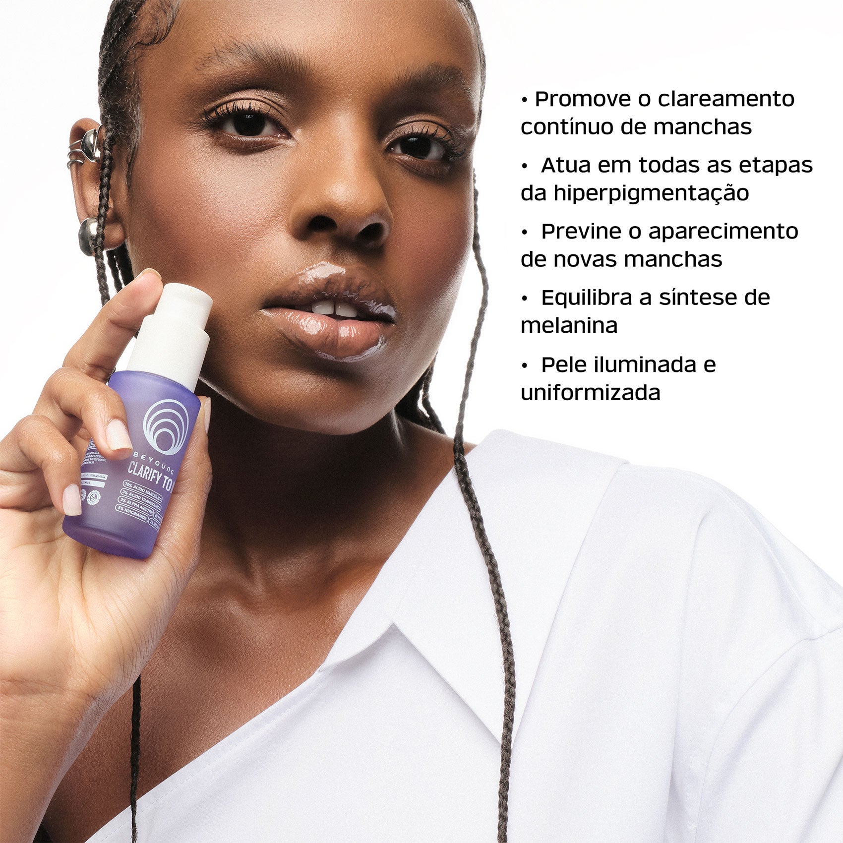 Sérum facial antimanchas com 10% ácido mandélico + 3% ácido tranexâmico - BEYOUNG_1_1_ 3882493
