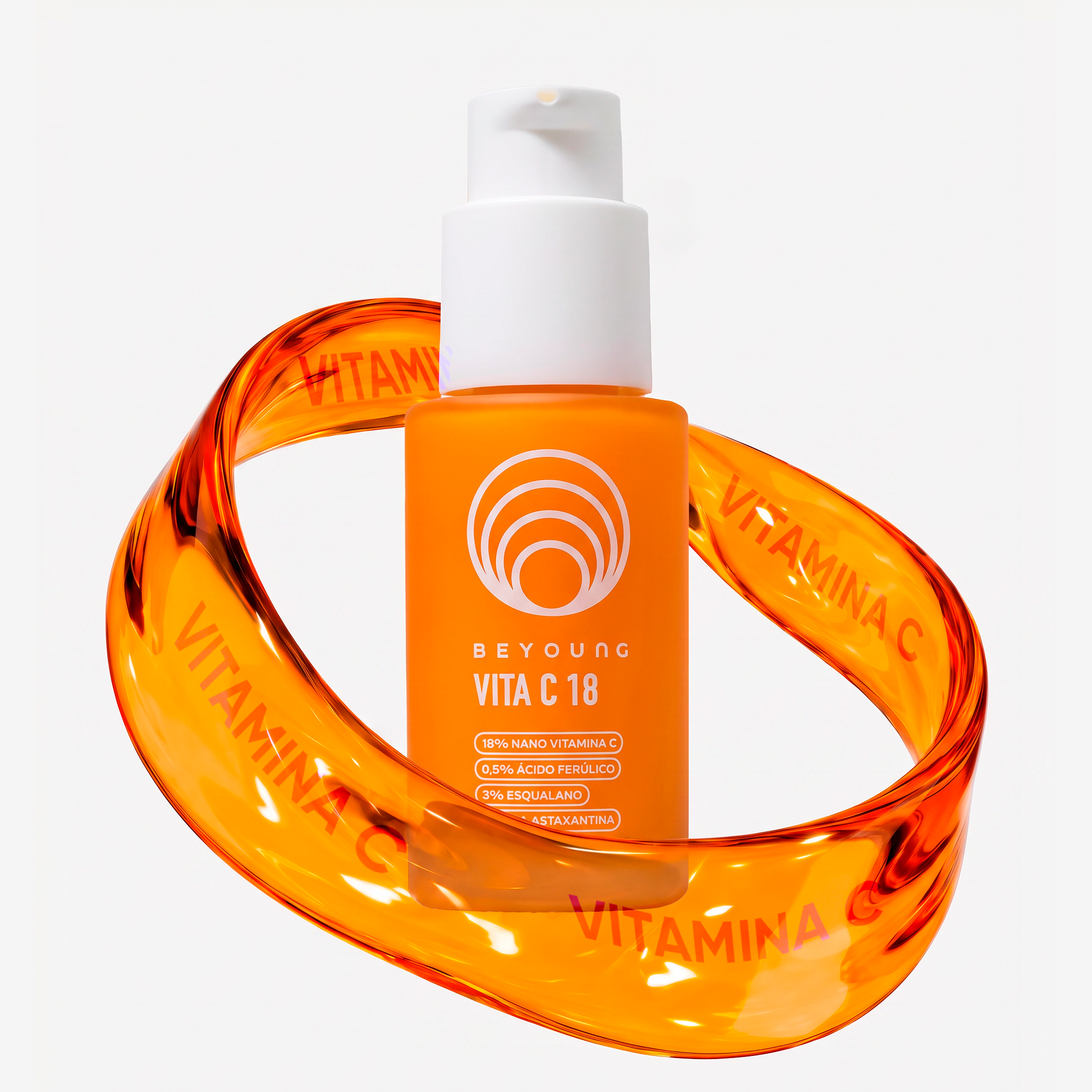 Sérum facial antioxidante 18% nano vitamina C + 3% esqualano