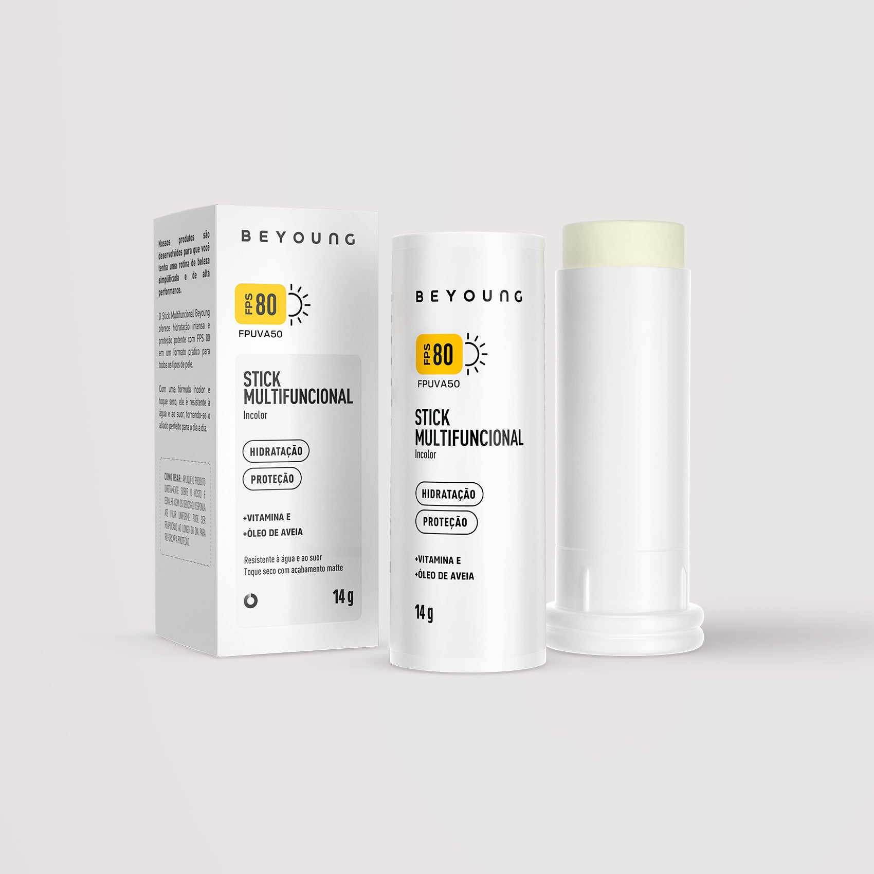 Stick Bastão multifuncional incolor FPS 80