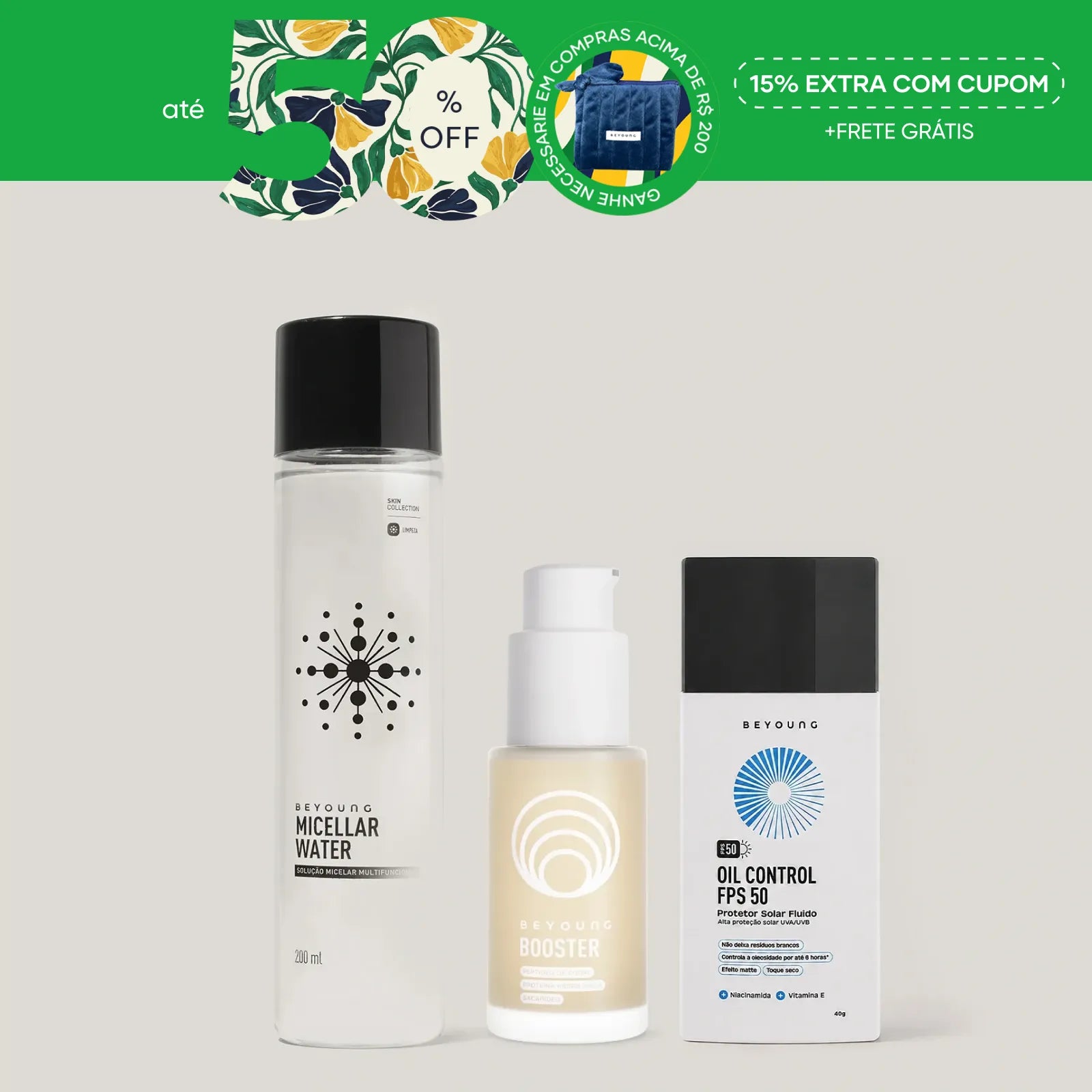 Kit Essencial pele saudável
