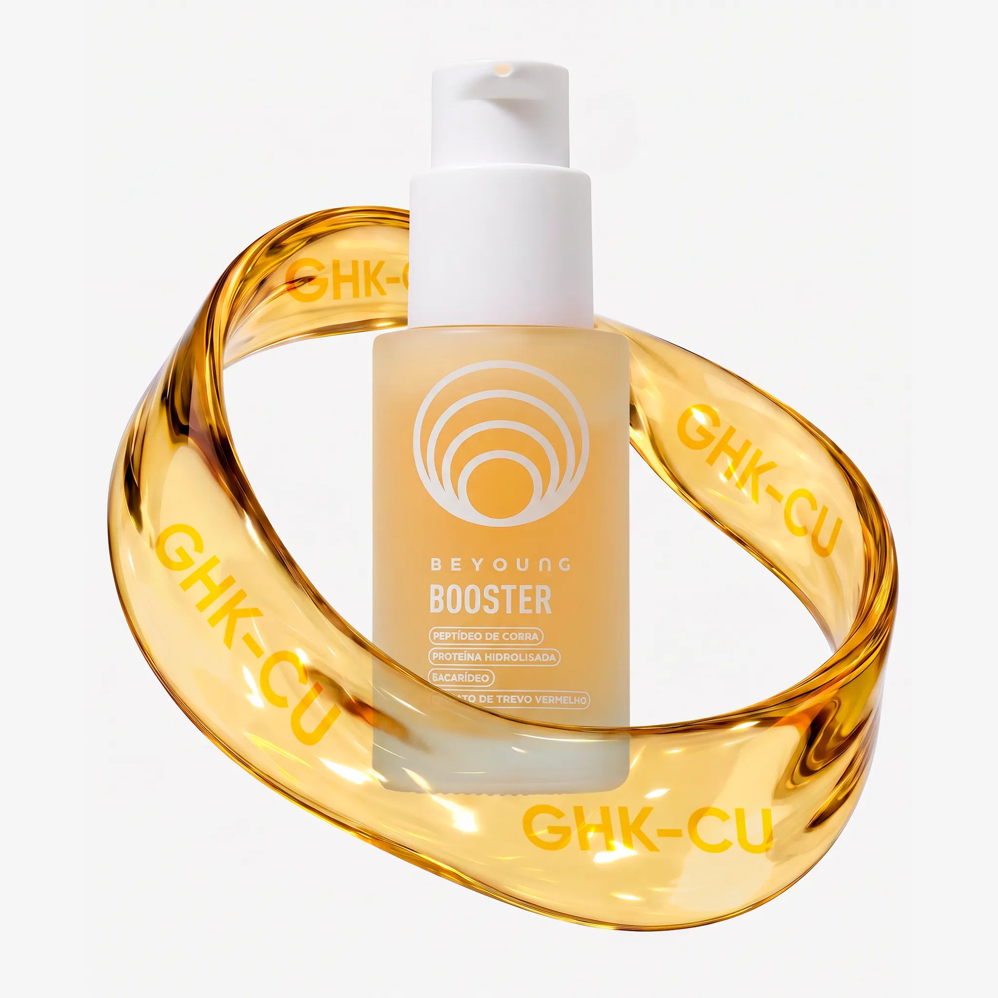 Sérum Facial Booster GHK-CU - Multifuncional 3 em 1